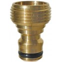 3/4" adapt&eacute;r s vněj&scaron;&iacute;m z&aacute;vitem, mosaz